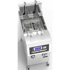Professional Free Standing Electric Fryer Digital With Auto Lift Function Single Tank 1x25 Litre 14.2kW | Adexa OFEH321L -Adexa Sales OFEH321L 2 1200x1200 1