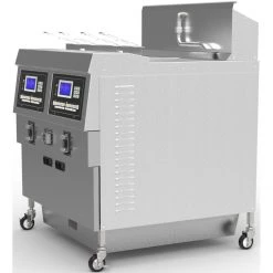 Professional Free Standing Electric Fryer Digital With Auto Lift Function Twin Tank With 2x25 Litre 27.7kW | Adexa OFEH322L -Adexa Sales OFEH322L 2 1200x1200 1