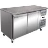 Refrigerated Counter With Marble Top 2 Doors Depth 800mm | Adexa PA15