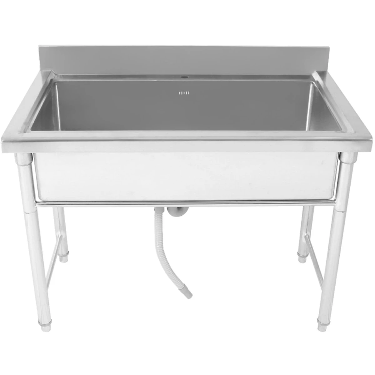 Commercial Pot Wash Sink Stainless Steel 1 Bowl Splashback 1200mm Depth 700mm | Adexa PSR12070 2 Commercial Pot Wash Sink Stainless Steel 1 Bowl Splashback 1200mm Depth 700mm | Adexa PSR12070 - Image 2