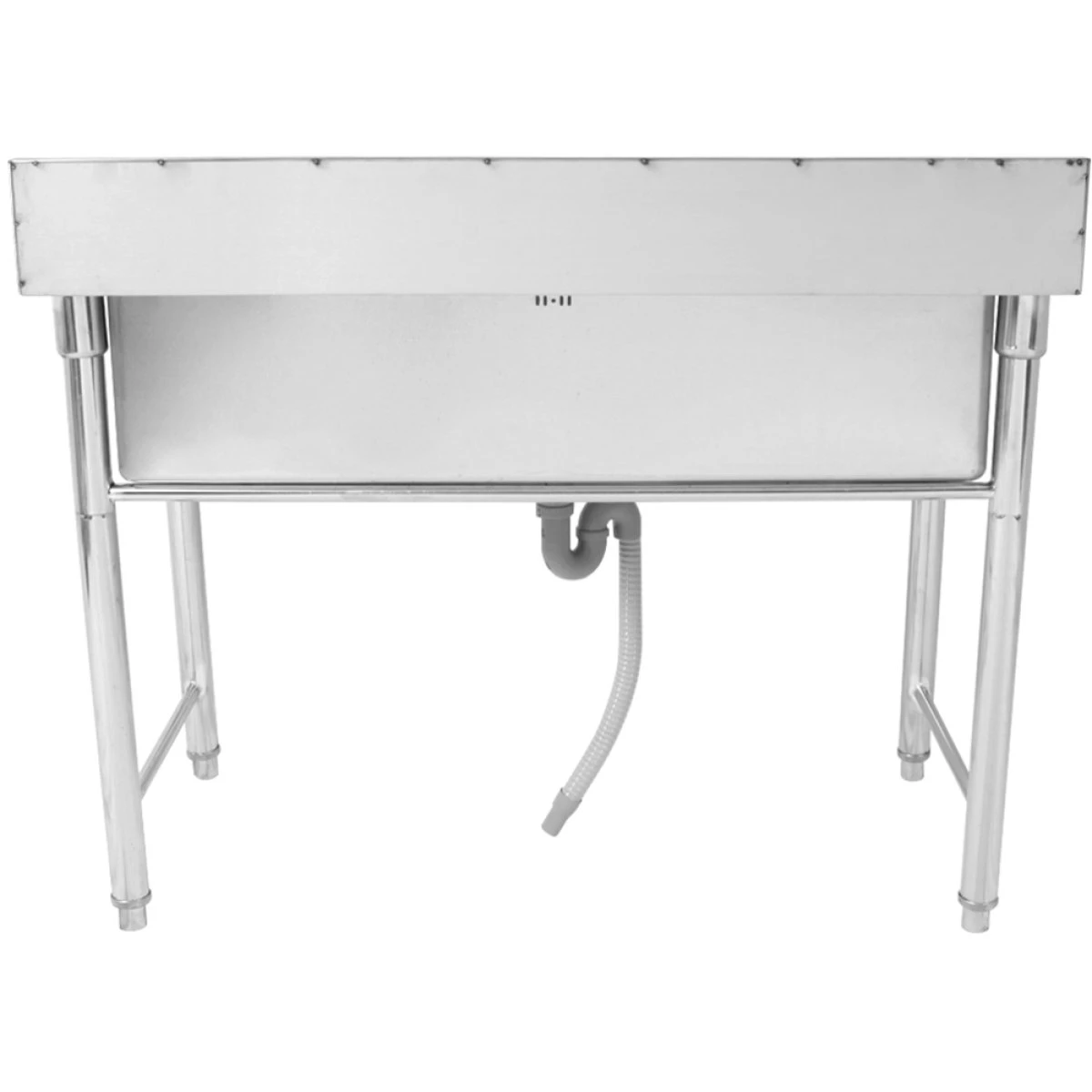 Commercial Pot Wash Sink Stainless Steel 1 Bowl Splashback 1200mm Depth 700mm | Adexa PSR12070 5 Commercial Pot Wash Sink Stainless Steel 1 Bowl Splashback 1200mm Depth 700mm | Adexa PSR12070 - Image 5