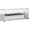 Refrigerated Servery Prep Top 1200mm 5xGN1/4 Depth 330mm | Adexa PT12