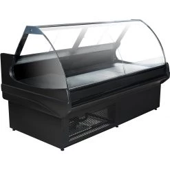 Serve Over Deli Counter Curved Glass Front Width 1350mm | Adexa BSS1311RGA