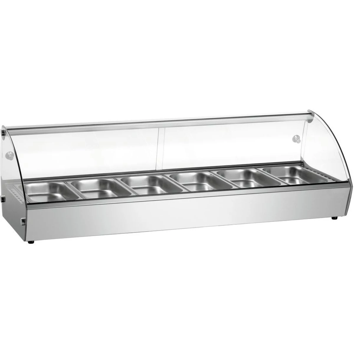 Hot Display Showcase 6xGN1/3 Countertop | Adexa RTR6 1 Hot Display Showcase 6xGN1/3 Countertop | Adexa RTR6