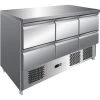 Refrigerated Prep Counter 6 Drawers | Adexa 6DS33