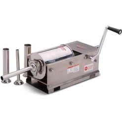 Commercial Sausage Stuffer 3 Litre Stainless Steel Horizontal | Adexa SH3