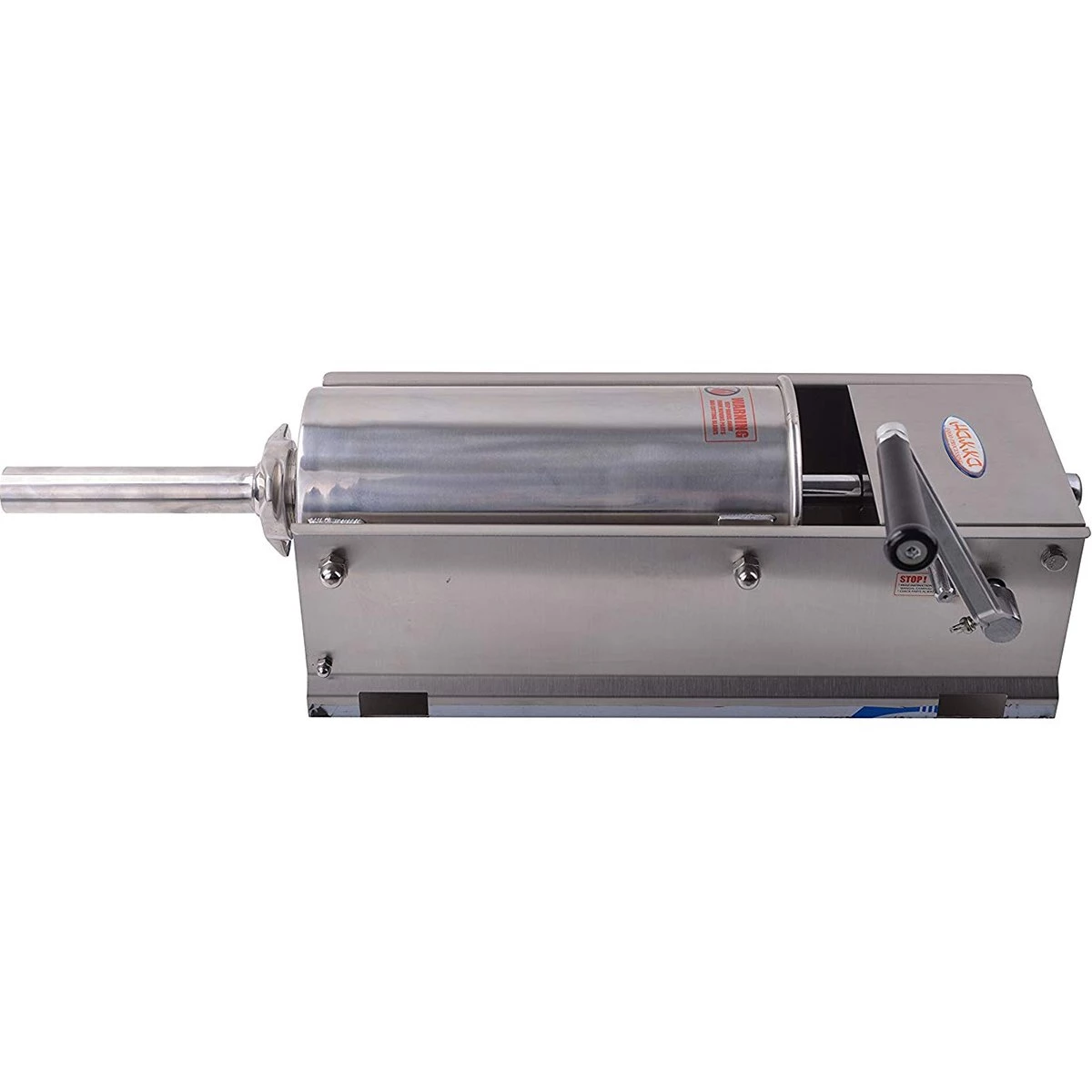 Commercial Sausage Stuffer 5 Litre Stainless Steel Horizontal | Adexa SH5 1 Commercial Sausage Stuffer 5 Litre Stainless Steel Horizontal | Adexa SH5