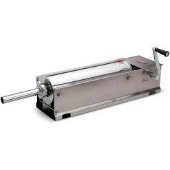 Commercial Sausage Stuffer 7 Litre Stainless Steel Horizontal | Adexa SH7