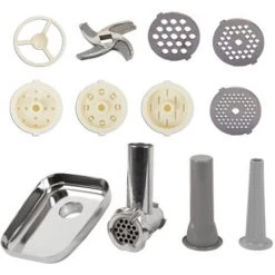 Professional Countertop Planetary Mixer 10 Litres With Meat Grinder & Sausage & Pasta Maker 1.5kW Stainless Steel | Adexa SM2088G -Adexa Sales SM2088 3 1200x1200 1