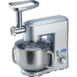 Professional Countertop Planetary Mixer 10 Litres With Meat Grinder & Sausage & Pasta Maker 1.5kW Stainless Steel | Adexa SM2088G