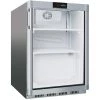 Commercial Refrigerator Undercounter 130 Litres Stainless Steel Single Glass Door | Adexa SR200G