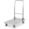 Platform Trolley Stainless Steel 500kg Folding Handle 820x520x970mm | Adexa ST047B