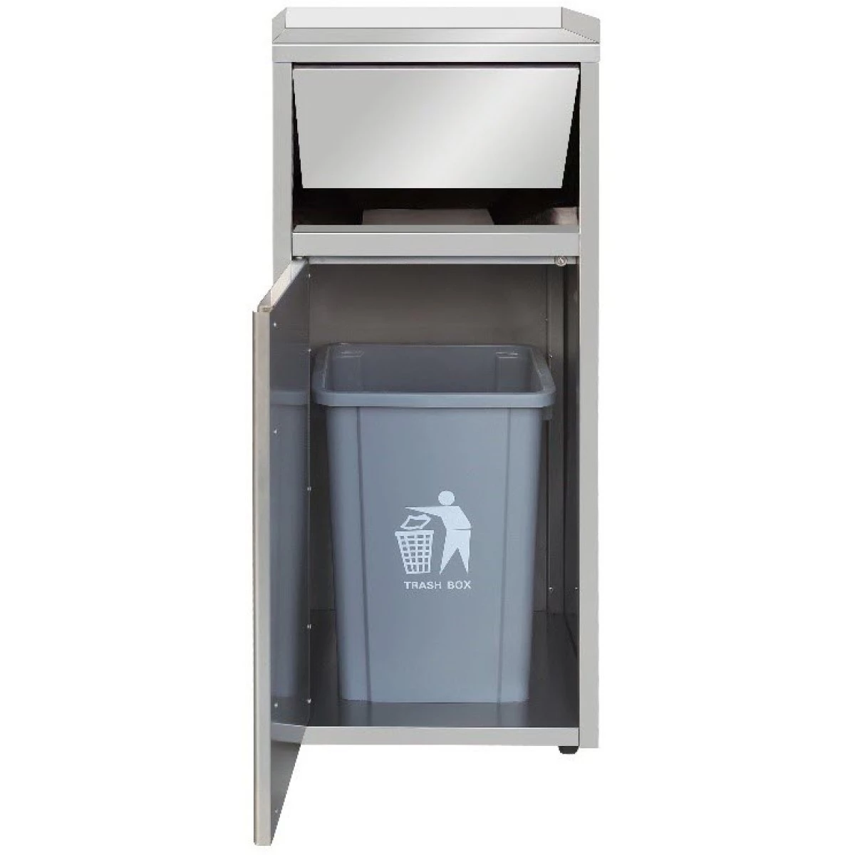 Commercial Waste Bin Cabinet Stainless Steel | Adexa THAER55YX 2 Commercial Waste Bin Cabinet Stainless Steel | Adexa THAER55YX - Image 2