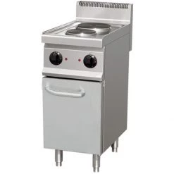 Professional Electric Cooker 2 Plates 4.6kW Cabinet Base | Adexa THE7P2M