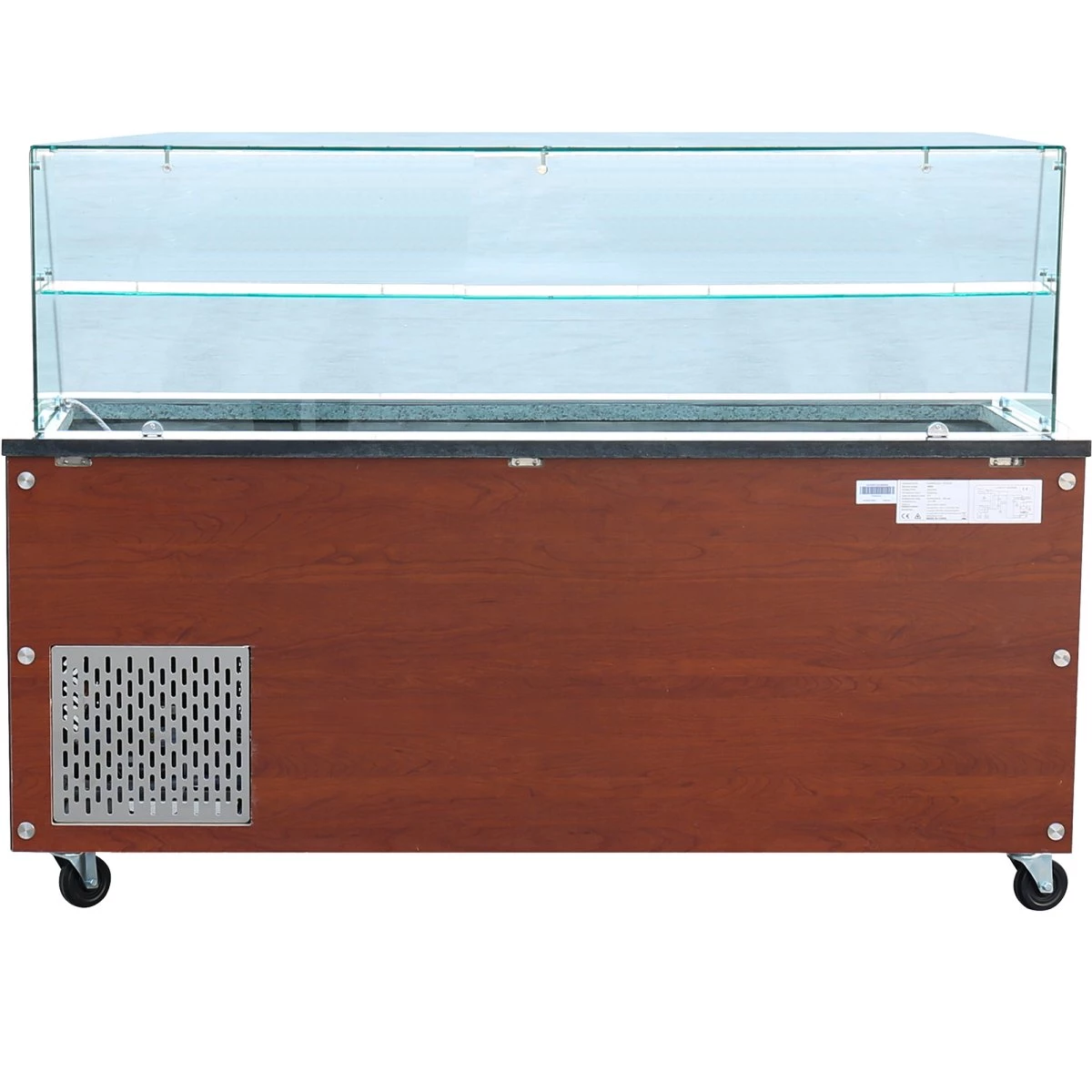 Refrigerated Counter With Display 4xGN1/1 | Adexa THSAI158S 2 Refrigerated Counter With Display 4xGN1/1 | Adexa THSAI158S - Image 2
