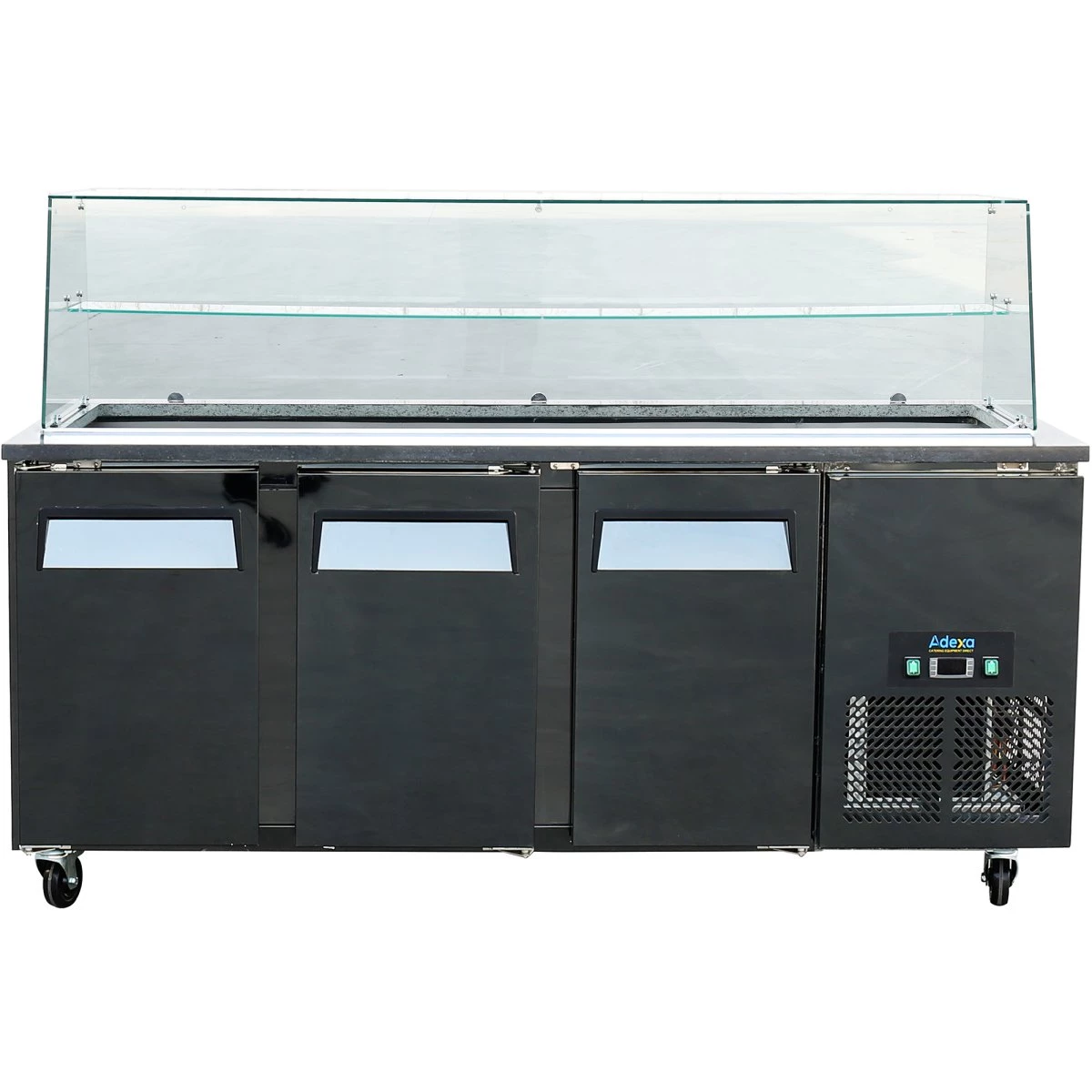 Refrigerated Counter With Display 5xGN1/1 | Adexa THSAI188S 2 Refrigerated Counter With Display 5xGN1/1 | Adexa THSAI188S - Image 2