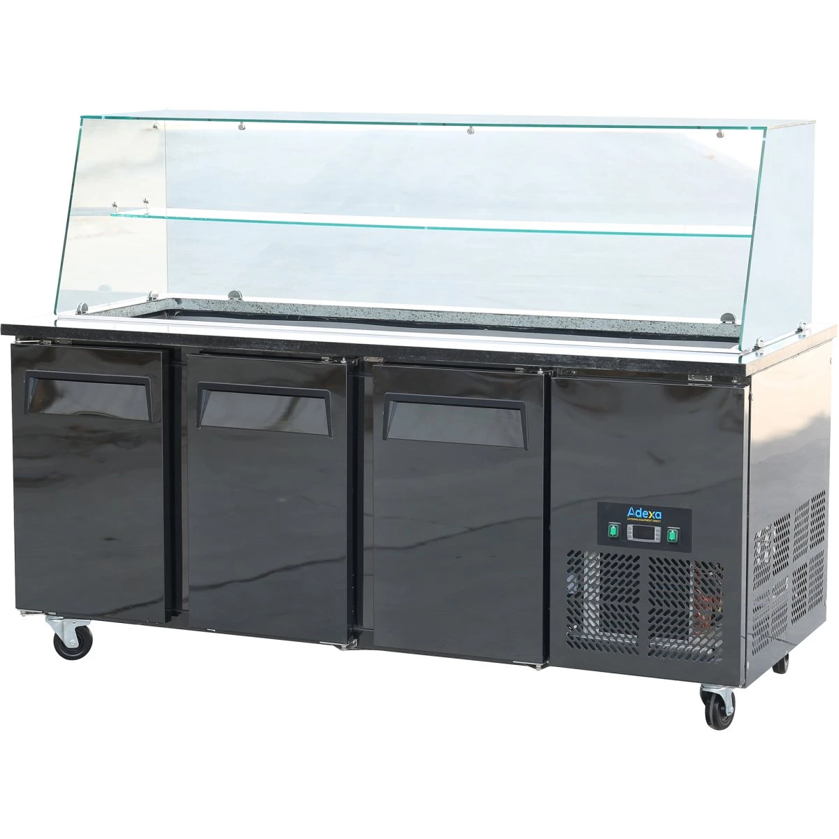Refrigerated Counter With Display 5xGN1/1 | Adexa THSAI188S 1 Refrigerated Counter With Display 5xGN1/1 | Adexa THSAI188S