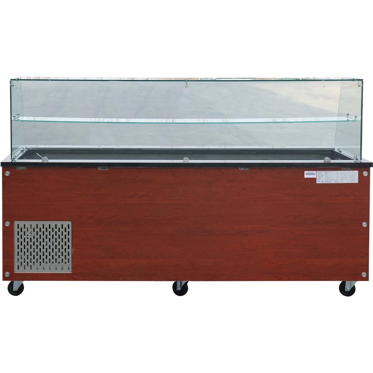 Refrigerated Counter With Display 6xGN1/1 | Adexa THSAI228S 3 Refrigerated Counter With Display 6xGN1/1 | Adexa THSAI228S - Image 3