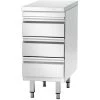 Commercial Drawer Cabinet Stainless Steel 3 Drawers Width 500mm Depth 700mm | Adexa THSS3R57