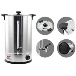 Commercial Water Boiler Double Wall 25 Litres Stainless Steel | Adexa VICWBW35 -Adexa Sales WBQ15 WBW15 3 1200x1200 3