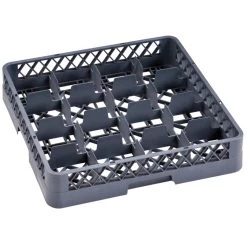 Commercial Cups/Glass Rack 16 Compartments 500x500x100mm | Adexa WH060B16