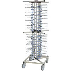 Commercial Plate Trolley Stainless Steel 80 Plates 600x575x1760mm | Adexa WHX1350