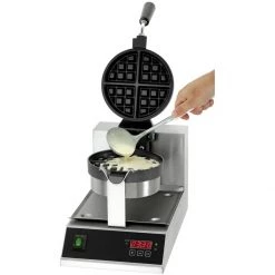 Commercial Premium Waffle Maker Digital Control Single Round | Adexa WM3 -Adexa Sales WM3 2 1200x1200 1