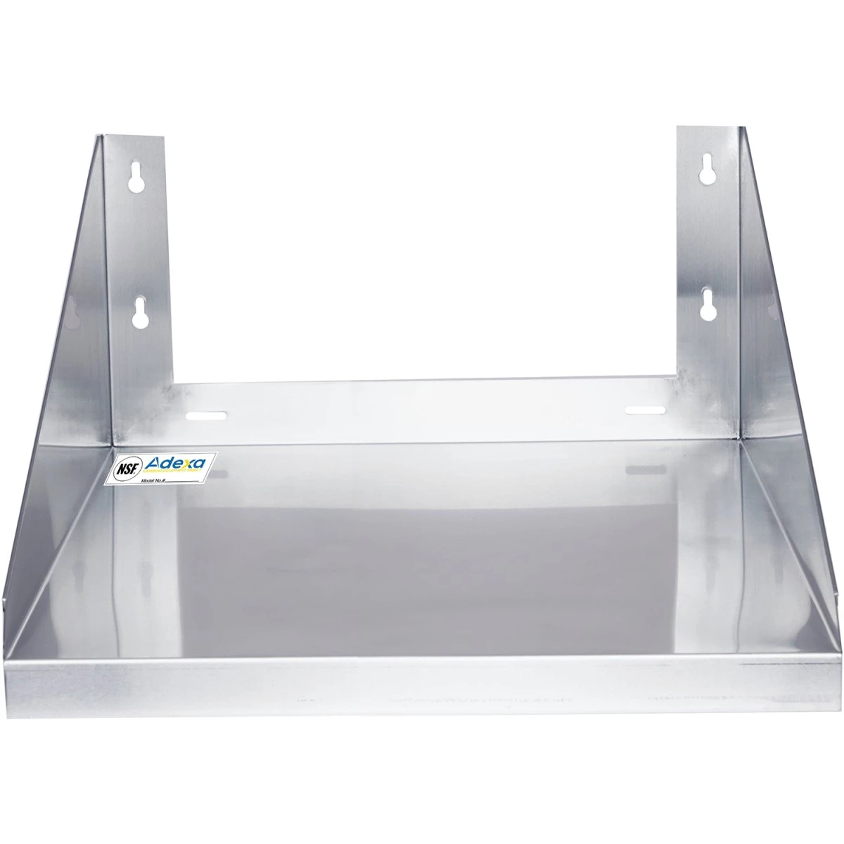 Microwave Shelf Stainless Steel 600x600mm | Adexa WMS600X600 2 Microwave Shelf Stainless Steel 600x600mm | Adexa WMS600X600 - Image 2