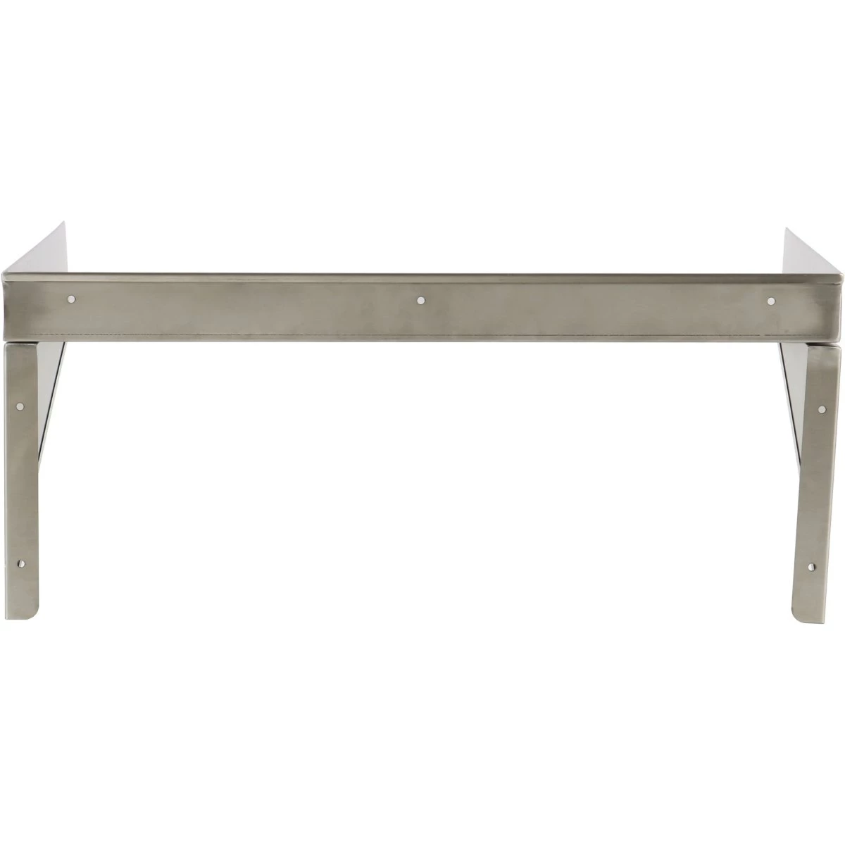 Wall Shelf 1 Level 3 Sides Upturn 600x400x254mm Stainless Steel | Adexa WSW40060B 4 Wall Shelf 1 Level 3 Sides Upturn 600x400x254mm Stainless Steel | Adexa WSW40060B - Image 4