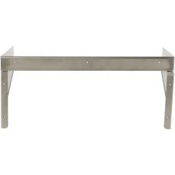 Wall Shelf 1 Level 3 Sides Upturn 900x400x254mm Stainless Steel | Adexa WSW40090B -Adexa Sales WSW 3 1200x1200 2