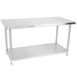 Commercial Work Table Stainless Steel Bottom Shelf 1500x750x900mm | Adexa WTG750X1500