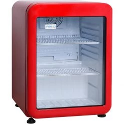 Retro Fridge Undercounter 68 Litres Red A+ | Adexa XLS76RED