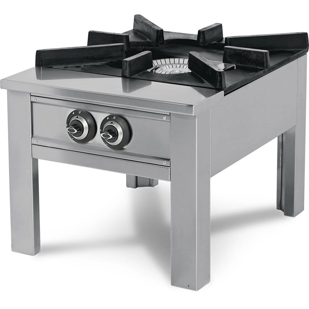 Professional Natural Gas Stock Pot Stove 12kW | Adexa YRG60 1 Professional Natural Gas Stock Pot Stove 12kW | Adexa YRG60