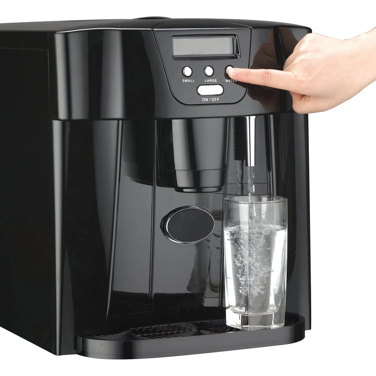 2-in-1 Ice Maker & Cold Water Dispenser Countertop 12kg/24h 0.6kg Bin | Adexa ZB10B 2 2-in-1 Ice Maker & Cold Water Dispenser Countertop 12kg/24h 0.6kg Bin | Adexa ZB10B - Image 2