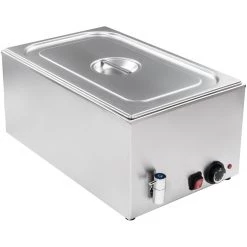 Commercial Bain Marie 1xGN1/1 Including 1 Container With Lid | Adexa ZCK165BT1